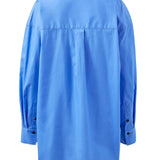 Peta Oversized Shirt - Amalfi Blue-Ceres Life-Lot 39 Store & Cafe