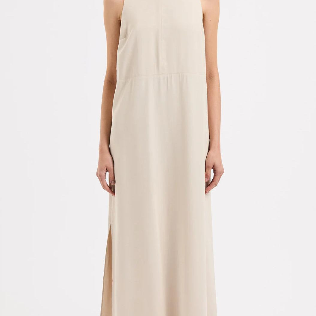 Petra Maxi Dress-Nude Lucy-Lot 39 Store & Cafe