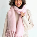 Pink Floss Scarf-Mosk Melbourne-Lot 39 Store & Cafe