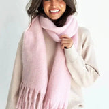 Pink Floss Scarf-Mosk Melbourne-Lot 39 Store & Cafe