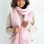 Pink Floss Scarf-Mosk Melbourne-Lot 39 Store & Cafe