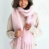 Pink Floss Scarf-Mosk Melbourne-Lot 39 Store & Cafe