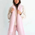 Pink Floss Scarf-Mosk Melbourne-Lot 39 Store & Cafe