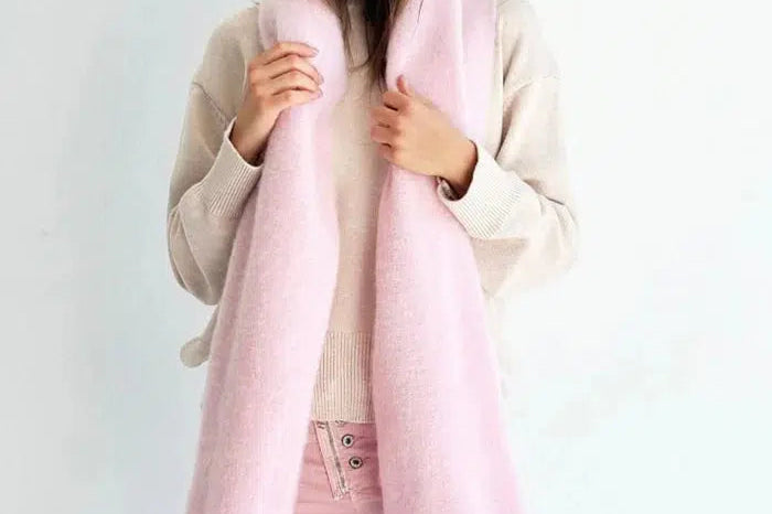 Pink Floss Scarf-Mosk Melbourne-Lot 39 Store & Cafe