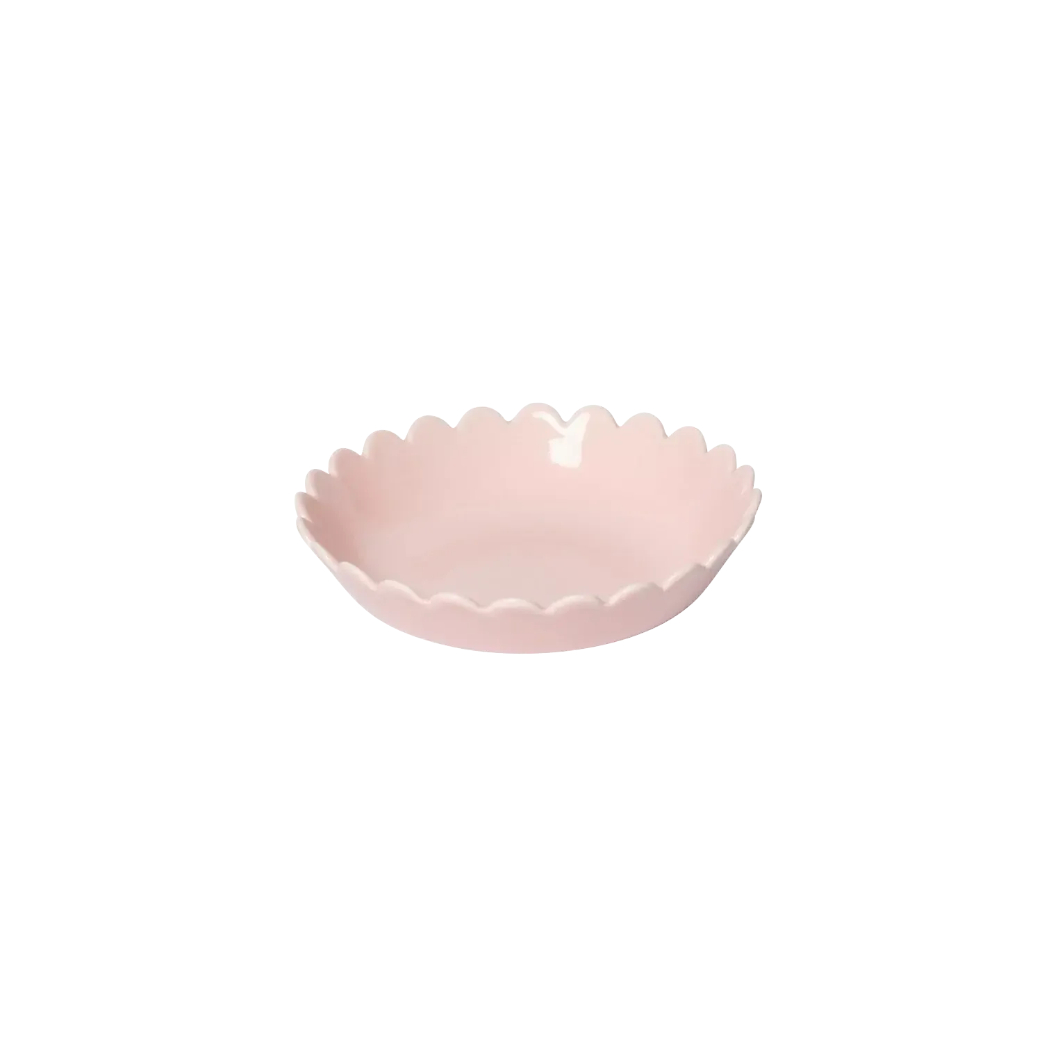 Pink Scallop Bowls-In to the Roundhouse-Lot 39 Store & Cafe