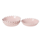 Pink Scallop Bowls-In to the Roundhouse-Lot 39 Store & Cafe