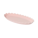 Pink Scallop Platter-In to the Roundhouse-Lot 39 Store & Cafe