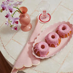 Pink Scallop Platter-In to the Roundhouse-Lot 39 Store & Cafe