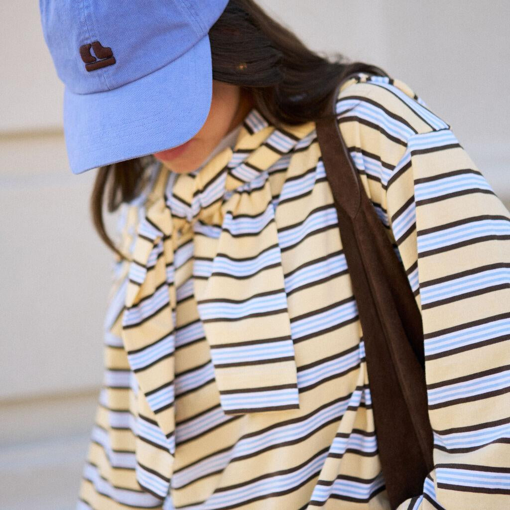 Pip Everyday Cap - Blue/Burnt Toffee-Ceres Life-Lot 39 Store & Cafe