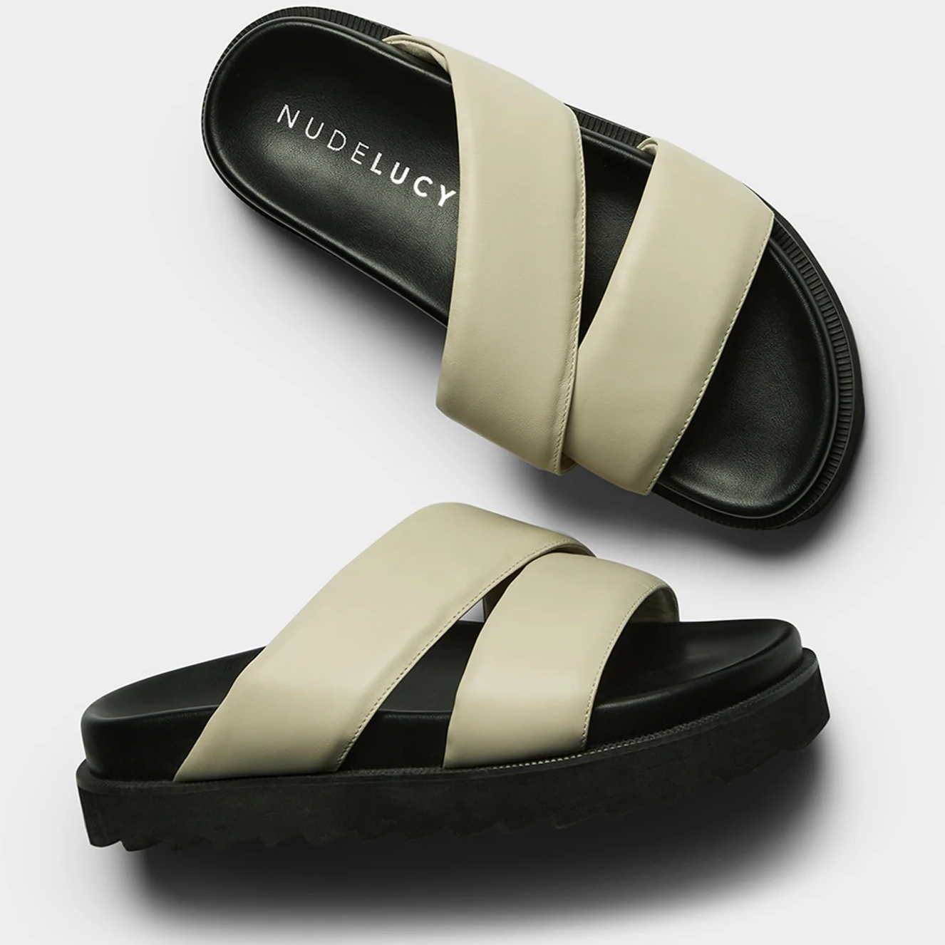 Platform Slide-Nude Lucy-Lot 39 Store & Cafe