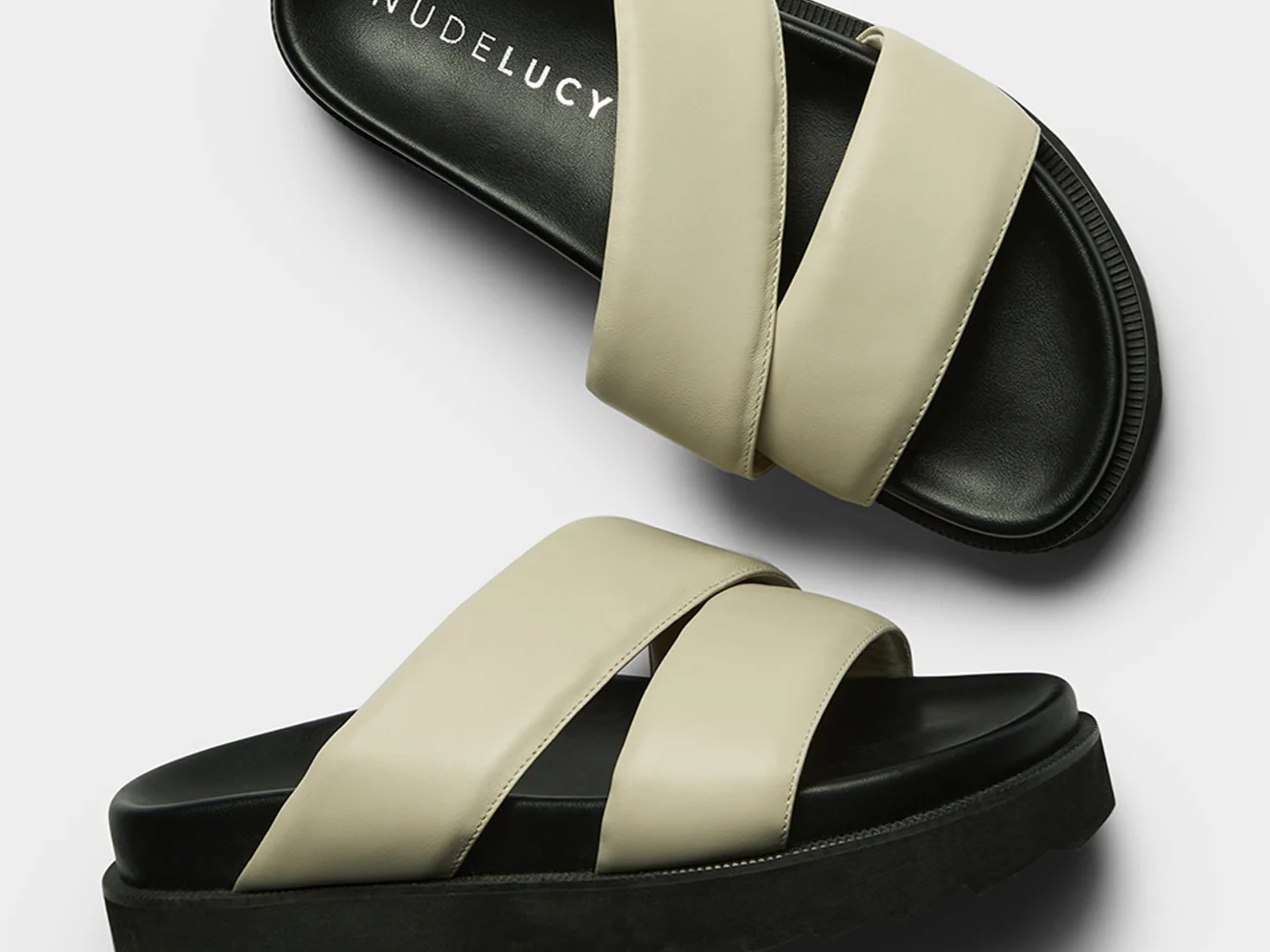 Platform Slide-Nude Lucy-Lot 39 Store & Cafe