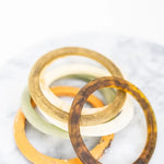 Point Resin Stacking Bangle-Greenwood Designs-Lot 39 Store & Cafe