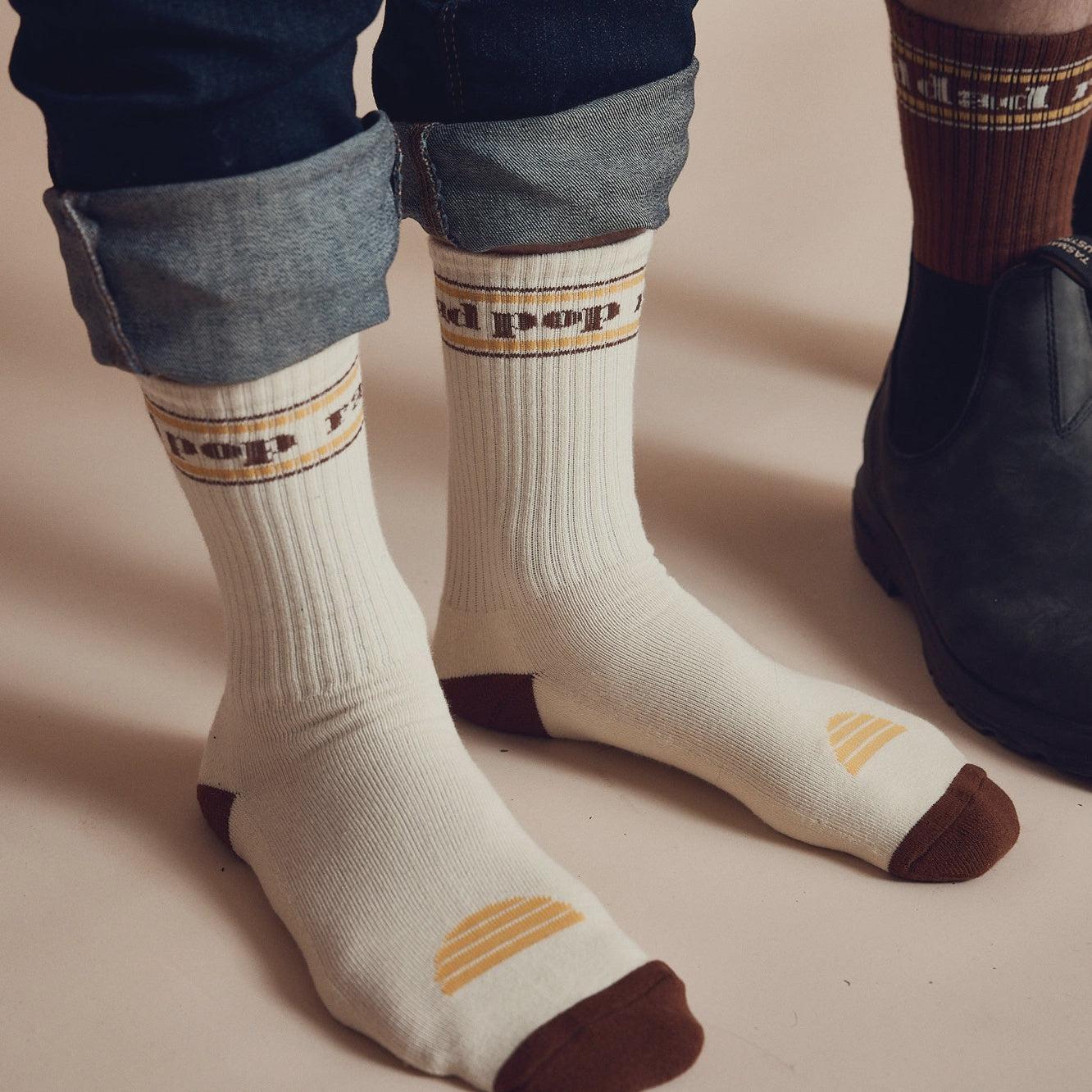 Rad Pop Crew Socks-Banabae-Lot 39 Store & Cafe
