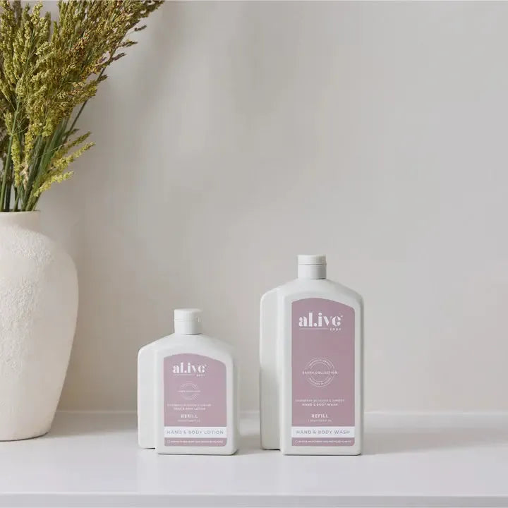 Raspberry & Blossom Lotion 650ml Refill-al.ive-Lot 39 Store & Cafe