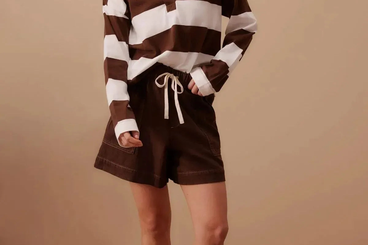 Relaxed Everyday Short - Chocolate-Ceres Life-Lot 39 Store & Cafe