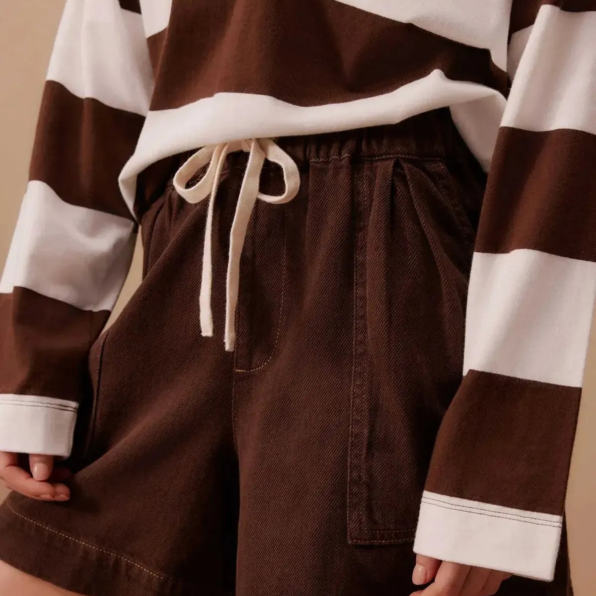 Relaxed Everyday Short - Chocolate-Ceres Life-Lot 39 Store & Cafe