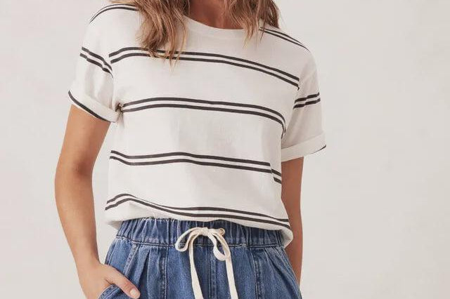Relaxed Everyday Short - Washed Indigo-Ceres Life-Lot 39 Store & Cafe