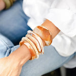 Resin Stacking Cuff-Greenwood Designs-Lot 39 Store & Cafe