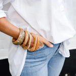 Resin Stacking Cuff-Greenwood Designs-Lot 39 Store & Cafe