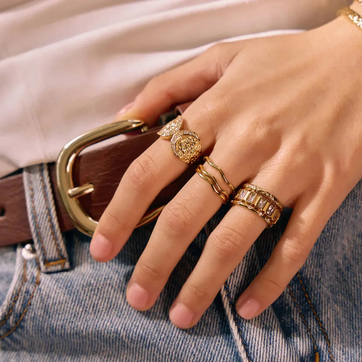 Rocco Gold Ring-Arms of Eve-Lot 39 Store & Cafe
