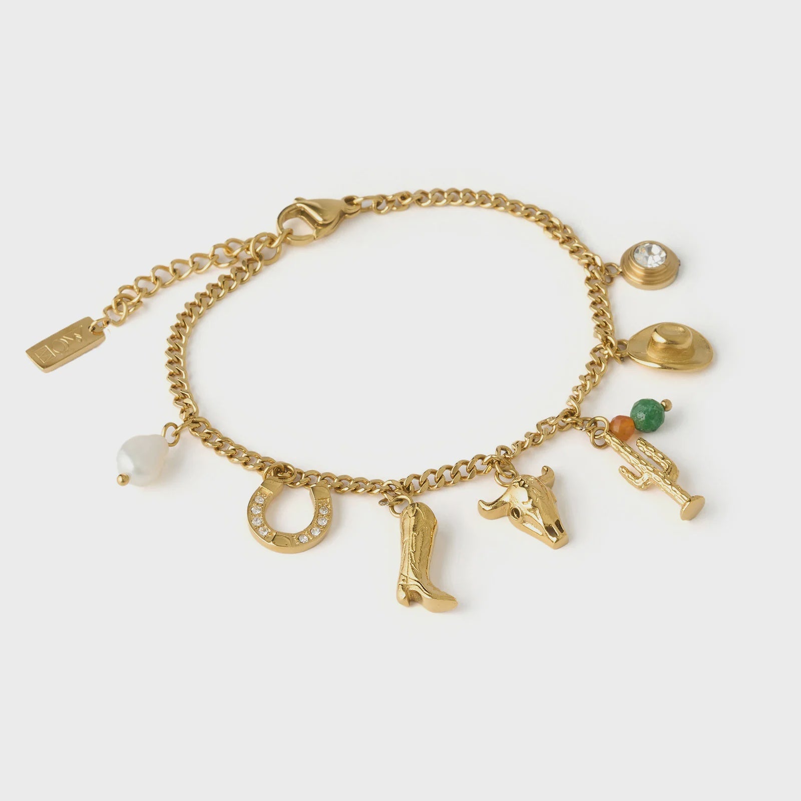 Rodeo Gold Charm Bracelet-Arms of Eve-Lot 39 Store & Cafe