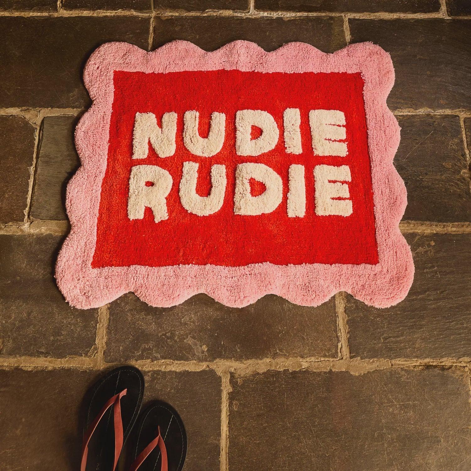 Romy Nudie Bath Mat - Poppy-Sage & Clare-Lot 39 Store & Cafe