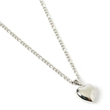Rose Heart Necklace - Silver-Arms of Eve-Lot 39 Store & Cafe