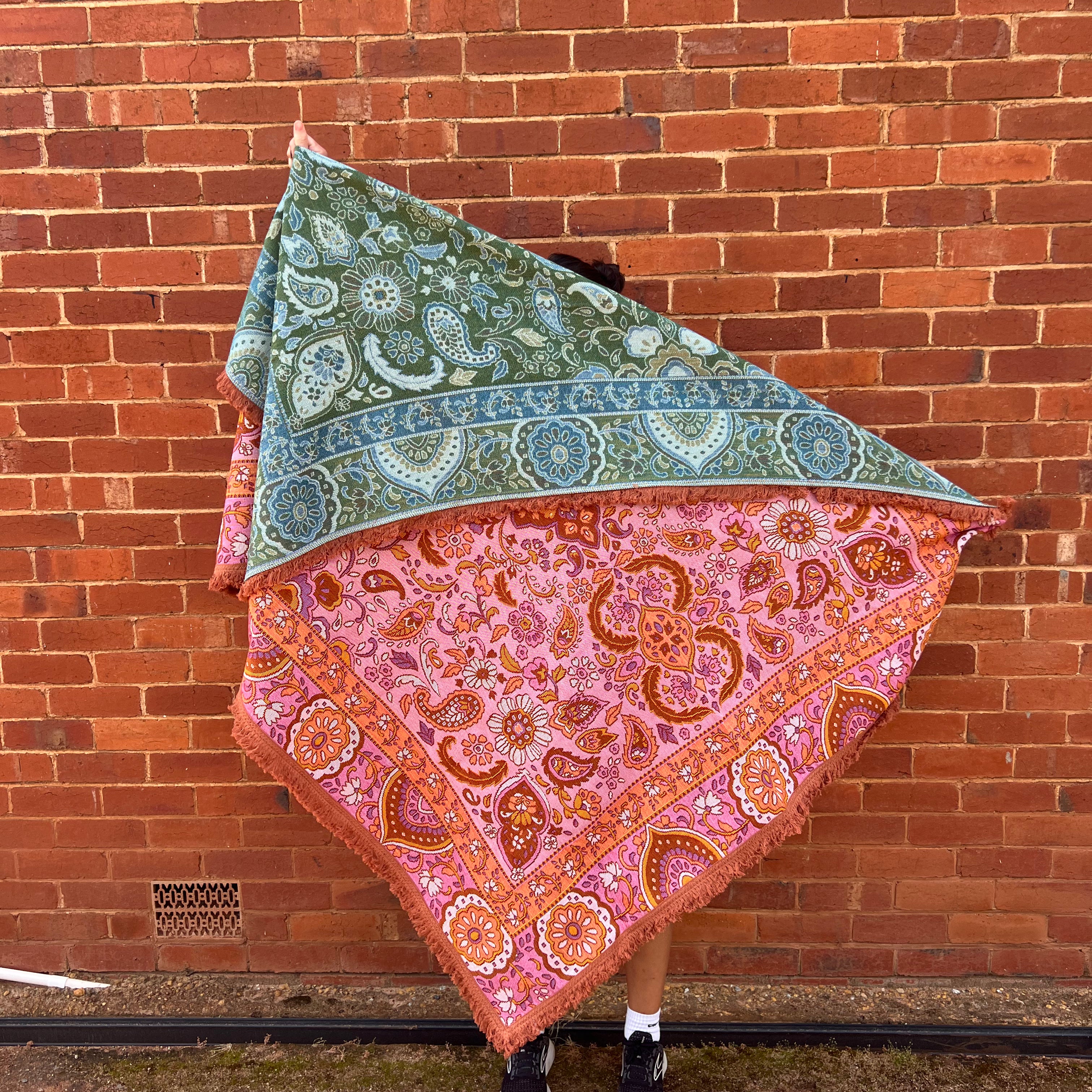 Sahara Woven Picnic Rug-Isla-Lot 39 Store & Cafe