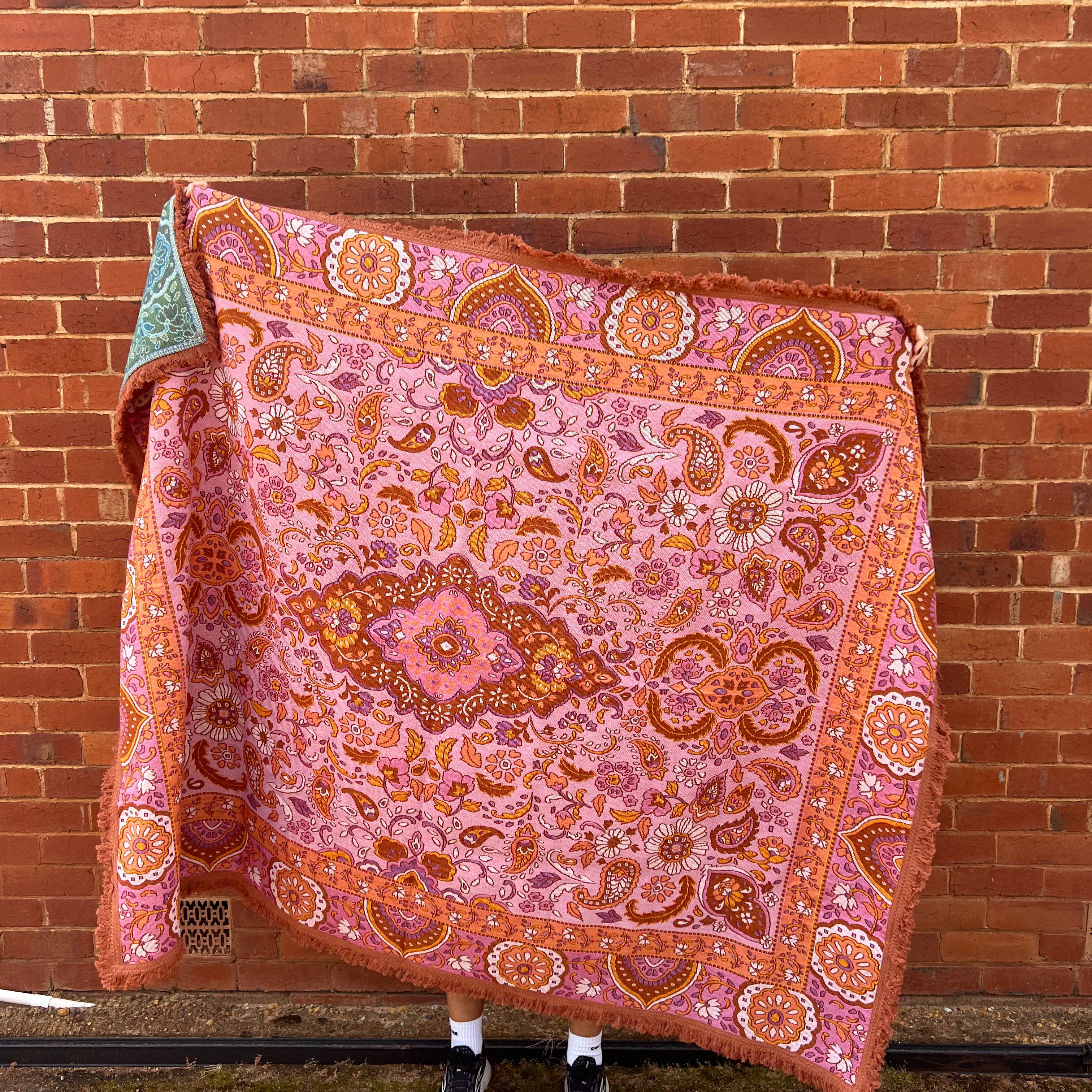 Sahara Woven Picnic Rug-Isla-Lot 39 Store & Cafe