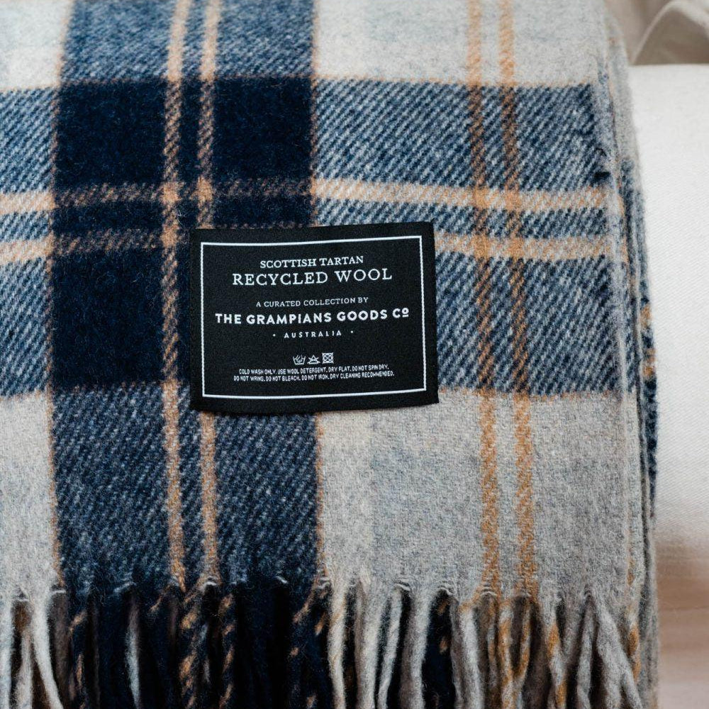Scottish Tartan Blankets-Grampians Goods Co-Lot 39 Store & Cafe