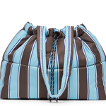 Scrunch Base - Chocolate/Blue Stripe-Base-Lot 39 Store & Cafe