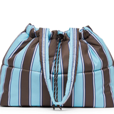 Scrunch Base - Chocolate/Blue Stripe-Base-Lot 39 Store & Cafe