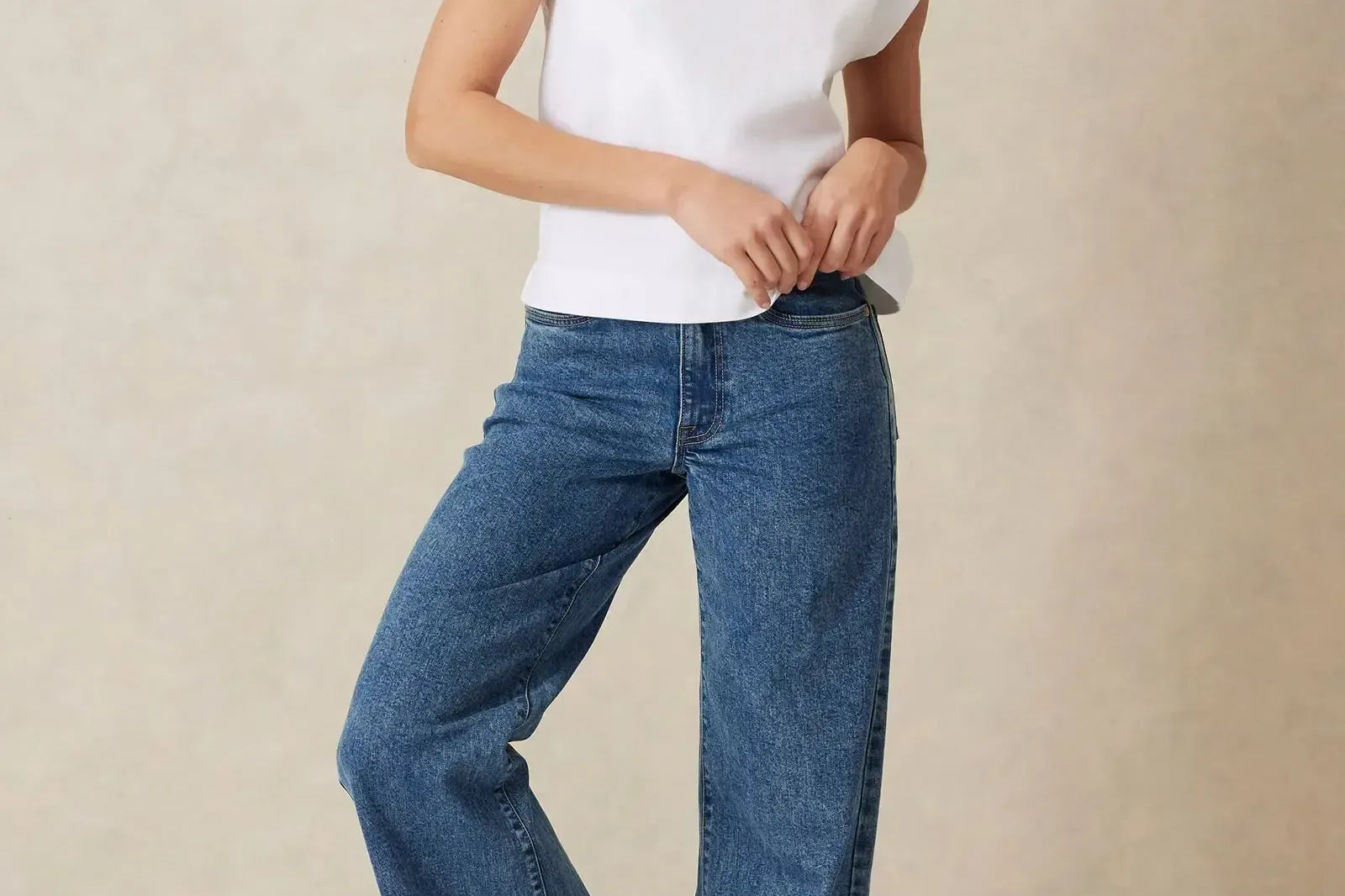 Shoulder Tee - White-Not specified-Lot 39 Store & Cafe
