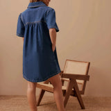 Sienna Denim Dress-Ceres Life-Lot 39 Store & Cafe