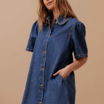 Sienna Denim Dress-Ceres Life-Lot 39 Store & Cafe