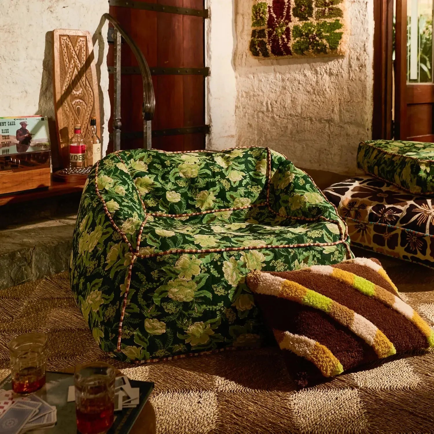 Sierra Jacquard Lounger Cover-Not specified-Lot 39 Store & Cafe