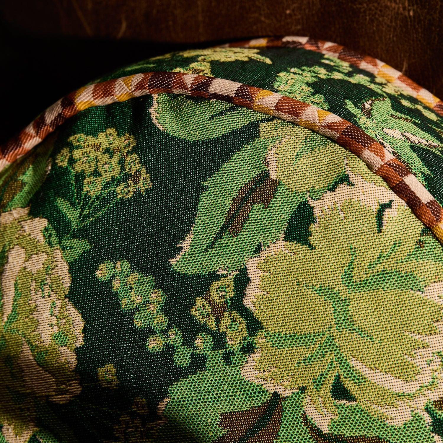 Sierra Jacquard Round Floor Cushion-Not specified-Lot 39 Store & Cafe