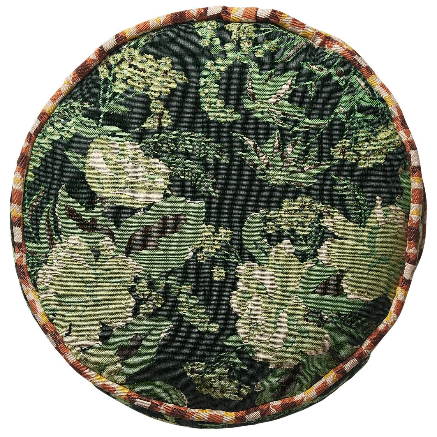 Sierra Jacquard Round Floor Cushion-Not specified-Lot 39 Store & Cafe