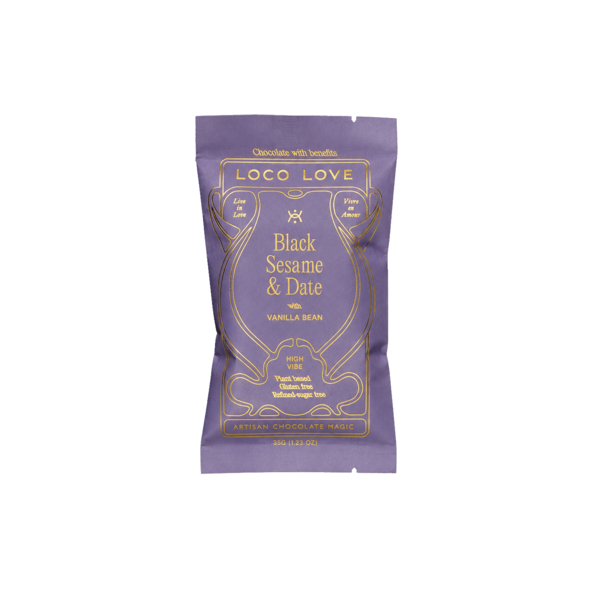 Single Black Sesame & Date 35g-Loco Love-Lot 39 Store & Cafe