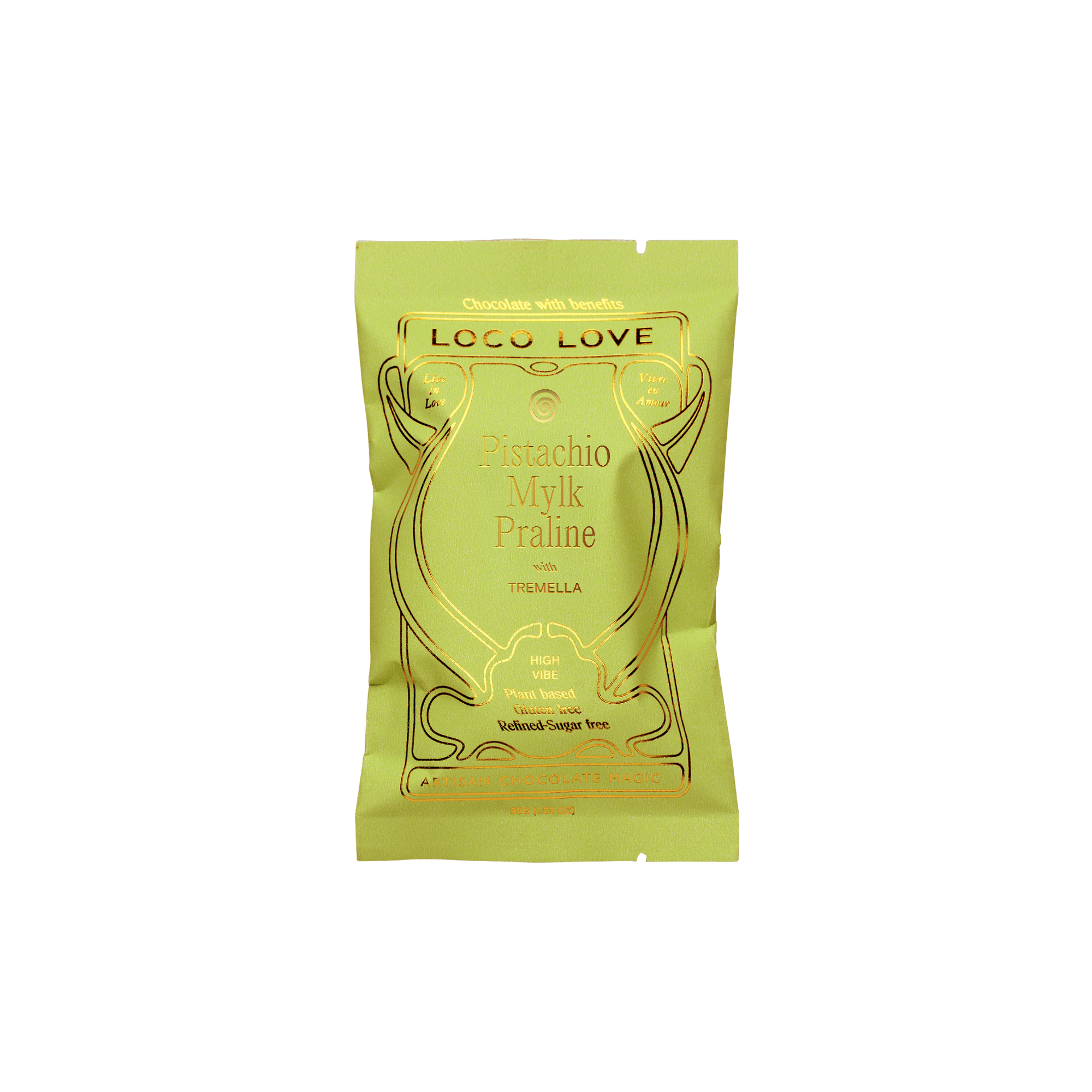 Single Pistachio Mylk Praline 35g-Loco Love-Lot 39 Store & Cafe
