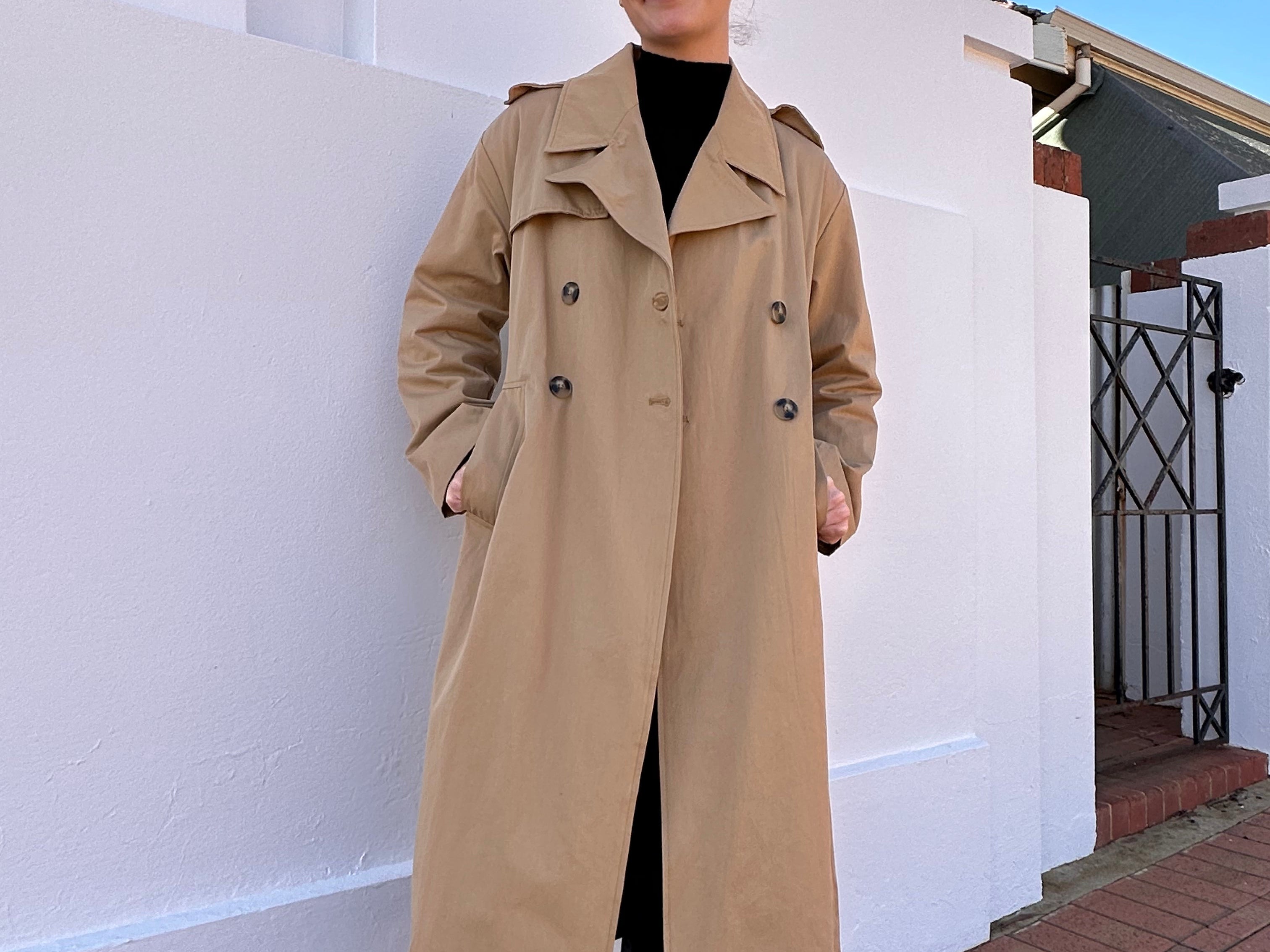 Stand Tall Trench Coat - Camel-White Closet-Lot 39 Store & Cafe