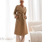 Stand Tall Trench Coat - Camel-White Closet-Lot 39 Store & Cafe