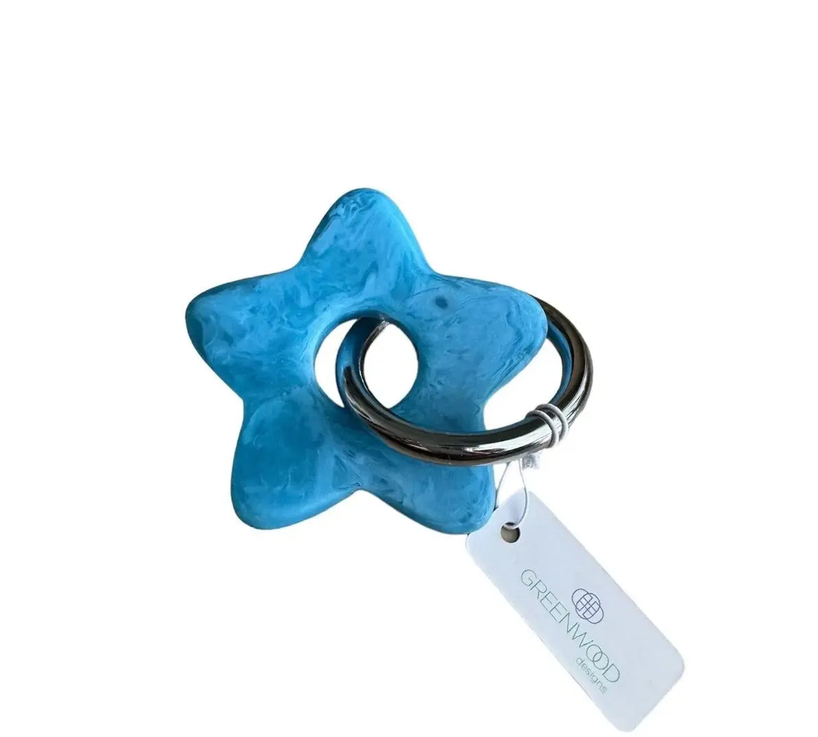 Star Resin Keyrings-Greenwood Designs-Lot 39 Store & Cafe