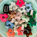 Star Resin Keyrings-Greenwood Designs-Lot 39 Store & Cafe