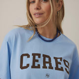 Stevie Slouchy Tee - Powder Blue-Ceres Life-Lot 39 Store & Cafe