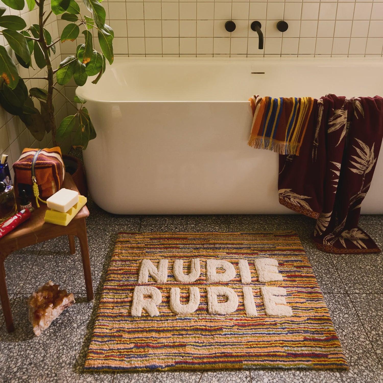 Tula Nudie Bath Mat - Burnt Sienna-Sage & Clare-Lot 39 Store & Cafe