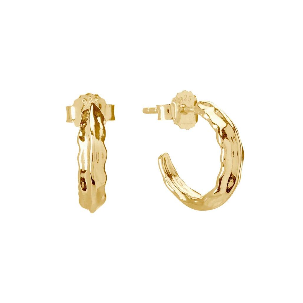 Vintage Hoops - Gold-Murkani Jewellery-Lot 39 Store & Cafe