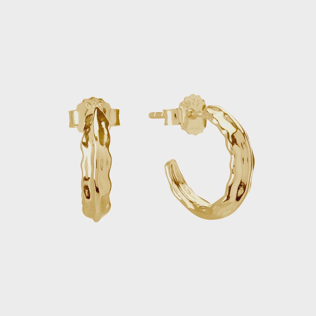 Vintage Hoops - Gold-Murkani Jewellery-Lot 39 Store & Cafe