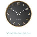 Wallace Clock - Black-PS Home & Living-Lot 39 Store & Cafe