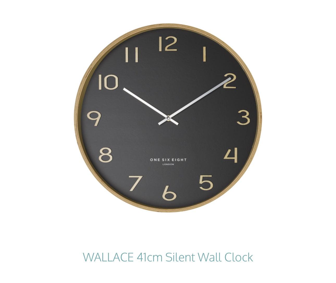 Wallace Clock - Black-PS Home & Living-Lot 39 Store & Cafe
